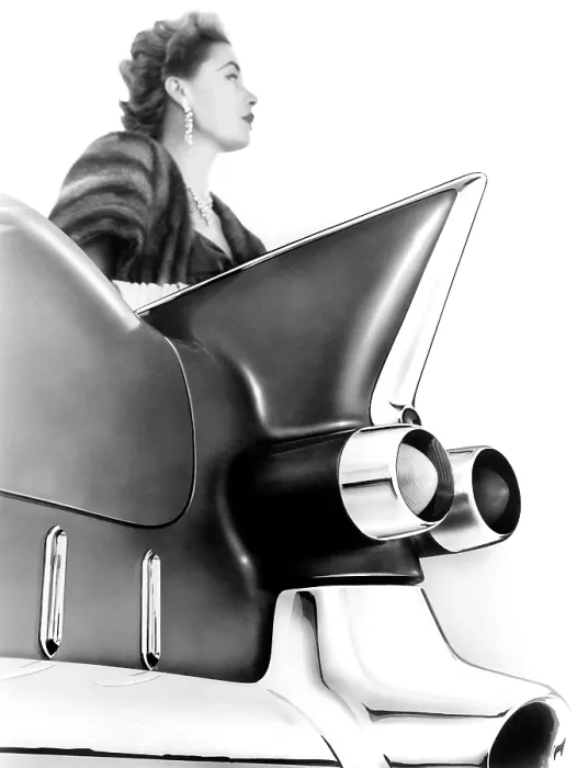 Framed Print : Cadillac Fin, 1950's. Courtesy: CSU Archives  /  Everett Collection