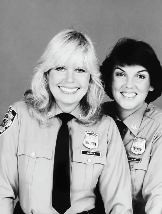 Framed Print : CAGNEY & LACEY, from left: Loretta Swit, Tyne Daly, Pilot, (Season 1, Pilot Episode, aired October 8, 1981), 1981-88