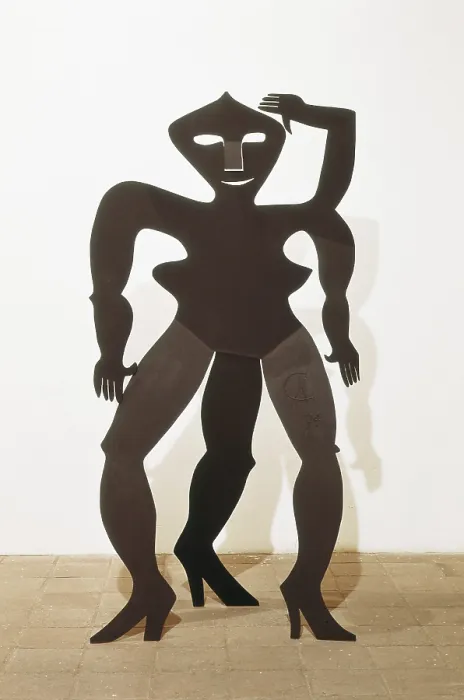 Framed Print : CALDER, Alexander (1898-1976). Critter aux longues jambes. 1974. Painted aluminium. Sculpture. SPAIN. Barcelona. Galerie Maeght (Maeght Gallery) Framed Print : CALDER, Alexander (1898-1976). Critter aux longues jambes. 1974. Painted aluminium. Sculpture. SPAIN. Barcelona. Galerie Maeght (Maeght Gallery)