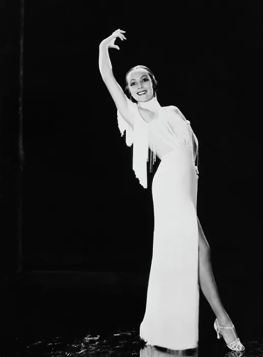 Framed Print : IN CALIENTE, Dolores del Rio in gown by Orry-Kelly, 1935 Framed Print : IN CALIENTE, Dolores del Rio in gown by Orry-Kelly, 1935