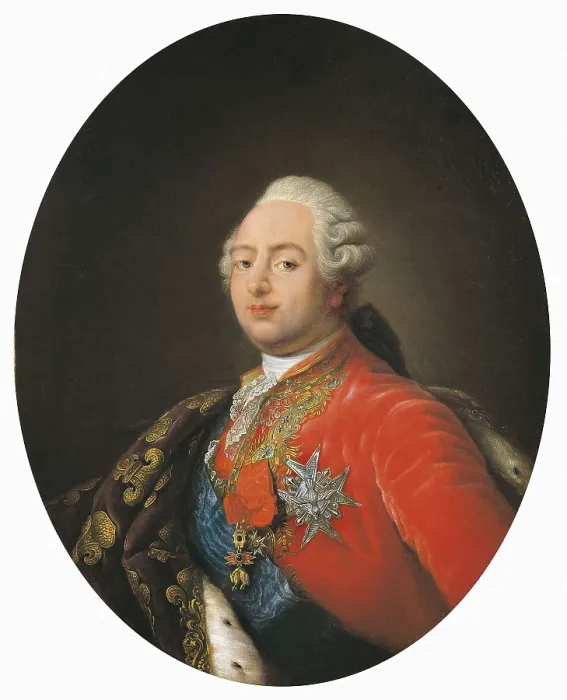 Framed Print : CALLET, Antoine Franois (1741-1823). Portrait of Louis XVI. 1786. Rococo. Oil on canvas. FRANCE. Paris. Muse Carnavalet (Carnavalet Museum)