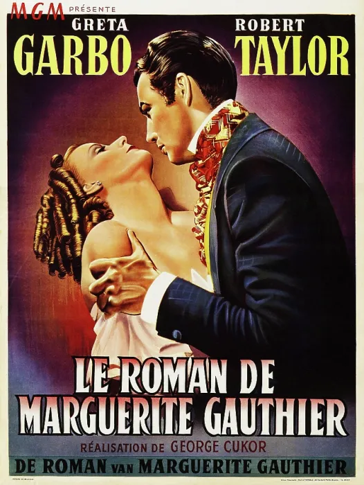 Framed Print : CAMILLE, (aka LE ROMAN DE MARGUERITE GAUTHIER), l-r: Greta Garbo, Robert Taylor on Belgian poster art, 1936 Framed Print : CAMILLE, (aka LE ROMAN DE MARGUERITE GAUTHIER), l-r: Greta Garbo, Robert Taylor on Belgian poster art, 1936
