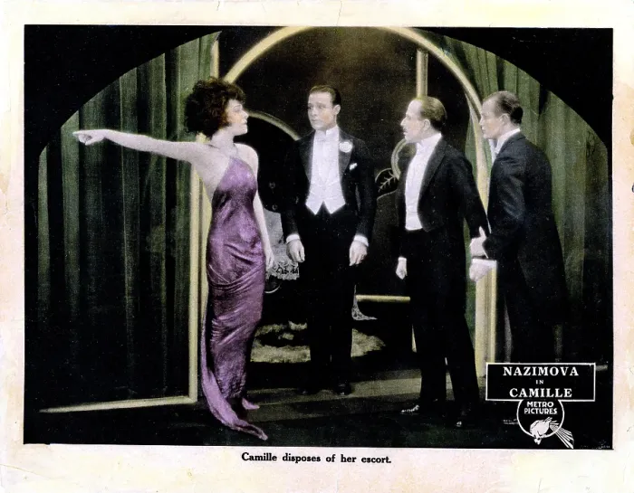 Framed Print : CAMILLE, US lobbycard, Nazimova, Rudolph Valentino, 1921