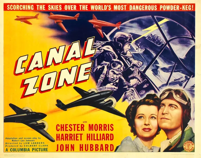 Framed Print : CANAL ZONE, from left: Harriet Hilliard, Chester Morris, 1942