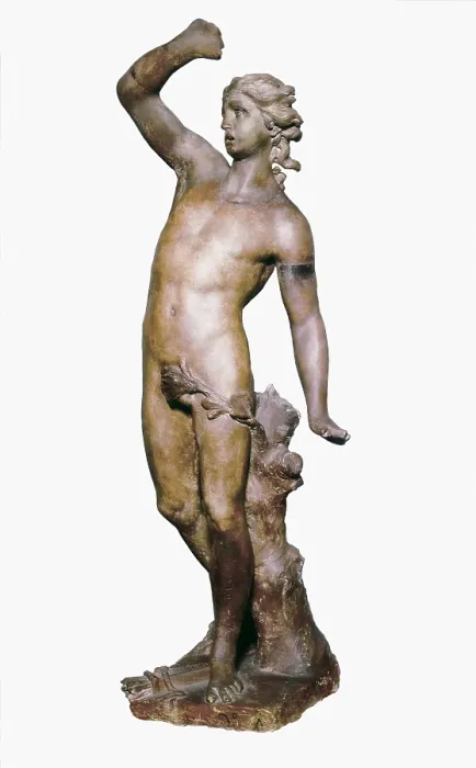 Framed Print : CANOVA, Antonio (1757-1822). Apollo. end 18th c. Neoclassicism. Sculpture. ITALY. Venice. Gallerie dell'Accademia (Academy Gallery). AISA / Everett Collection**US SALES ONLY**