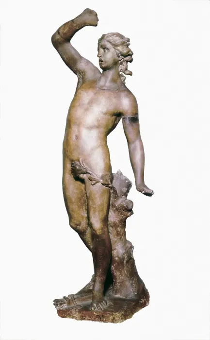 Framed Print : CANOVA, Antonio (1757-1822). Apollo. end 18th c. Neoclassicism. Sculpture. ITALY. Venice. Gallerie dell'Accademia (Academy Gallery)
