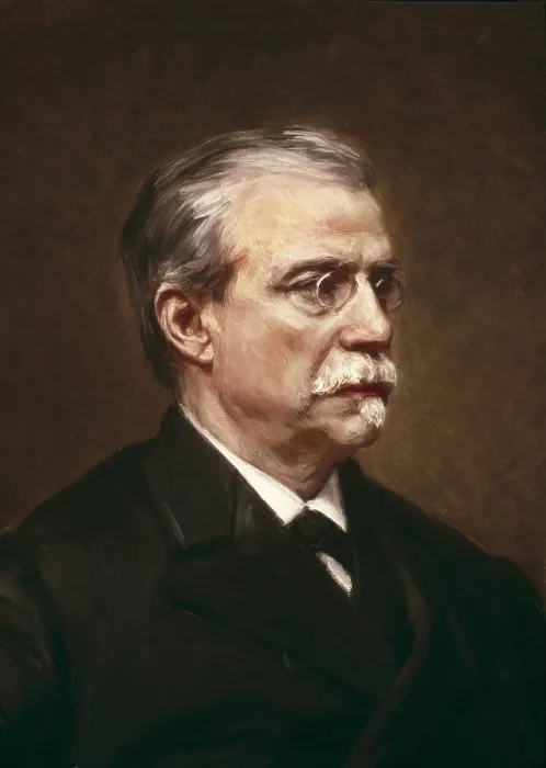 Framed Print : CANOVAS del CASTILLO, Antonio (1828-1897). Spanish politician and historian, leader of the Conservative Party. President of the Parliament in 1885. Portrait from 1896