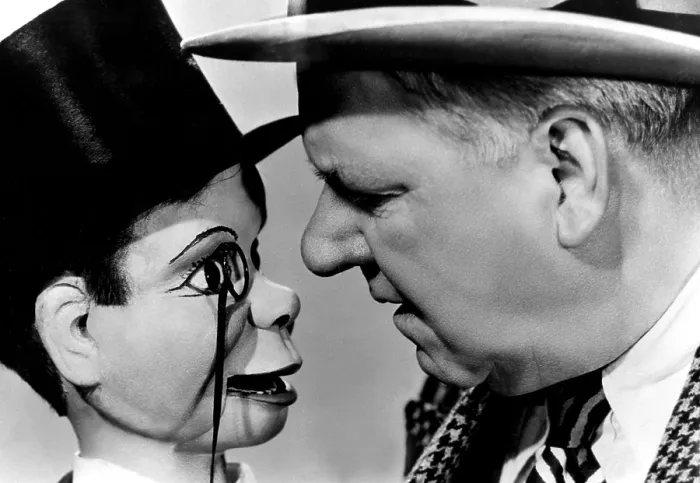 Framed Print : YOU CAN'T CHEAT AN HONEST MAN, Charlie McCarthy, W.C. Fields, 1939 Framed Print : YOU CAN'T CHEAT AN HONEST MAN, Charlie McCarthy, W.C. Fields, 1939
