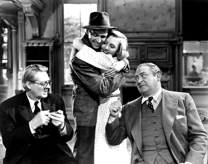 Framed Print : YOU CAN'T TAKE IT WITH YOU, Lionel Barrymore, James Stewart, Jean Arthur, Edward Arnold, 1938