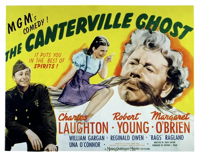 Framed Print : THE CANTERVILLE GHOST, Robert Young, Margaret O'Brien, Charles Laughton, 1944
