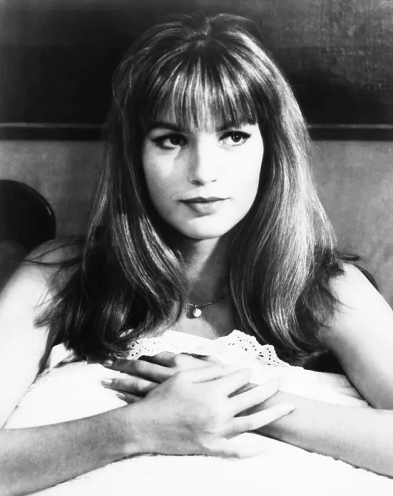 Framed Print : THE EMPTY CANVAS, (aka LA NOIA), Catherine Spaak, 1963