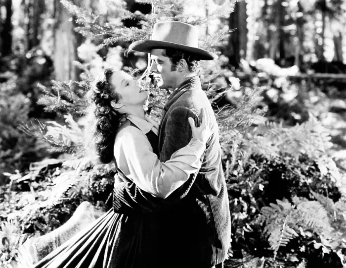 Framed Print : CANYON PASSAGE, Susan Hayward, Dana Andrews, 1946 Framed Print : CANYON PASSAGE, Susan Hayward, Dana Andrews, 1946