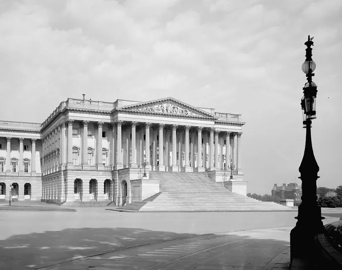 Framed Print : US Capitol. Senate Wing of United States Capitol, Washington, D.C. ca. 1900 Framed Print : US Capitol. Senate Wing of United States Capitol, Washington, D.C. ca. 1900