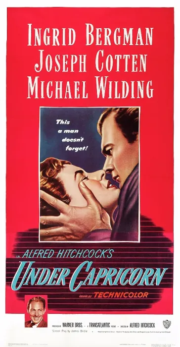 Framed Print : UNDER CAPRICORN, US poster, from left: Ingrid Bergman, Joseph Cotten, Michael Wilding (bottom), 1949 Framed Print : UNDER CAPRICORN, US poster, from left: Ingrid Bergman, Joseph Cotten, Michael Wilding (bottom), 1949