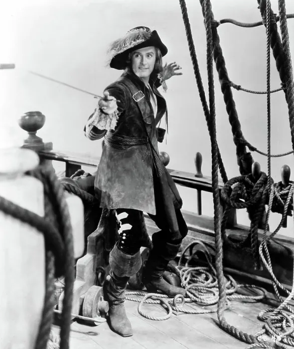 Framed Print : CAPTAIN BLOOD, Errol Flynn, 1935