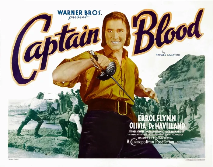Framed Print : CAPTAIN BLOOD, Errol Flynn, 1935 Framed Print : CAPTAIN BLOOD, Errol Flynn, 1935