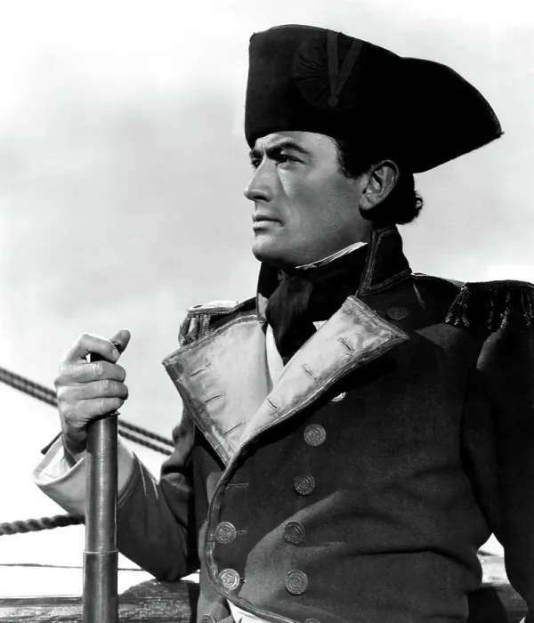 Framed Print : CAPTAIN HORATIO HORNBLOWER, Gregory Peck, 1951 Framed Print : CAPTAIN HORATIO HORNBLOWER, Gregory Peck, 1951