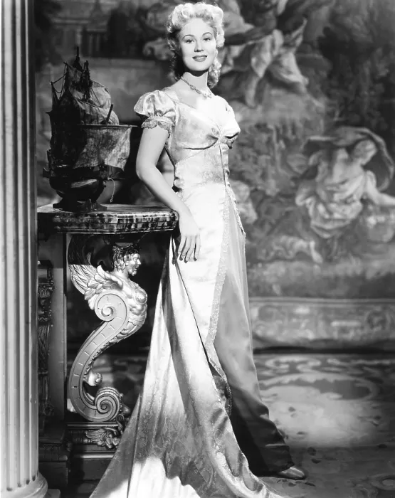 Framed Print : CAPTAIN HORATIO HORNBLOWER, Virginia Mayo, 1951 Framed Print : CAPTAIN HORATIO HORNBLOWER, Virginia Mayo, 1951