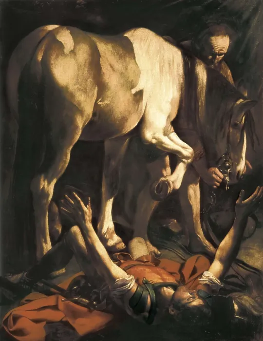 Framed Print : CARAVAGGIO, Michelangelo Merisi da (1573-1610). Saint Paul's Conversion. c. 1600-1601. ITALY. Rome. Church of Santa Maria del Popolo. Baroque art. Oil on canvas Framed Print : CARAVAGGIO, Michelangelo Merisi da (1573-1610). Saint Paul's Conversion. c. 1600-1601. ITALY. Rome. Church of Santa Maria del Popolo. Baroque art. Oil on canvas