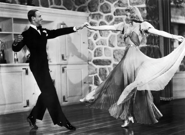 Framed Print : CAREFREE, from left: Fred Astaire, Ginger Rogers, 1938 Framed Print : CAREFREE, from left: Fred Astaire, Ginger Rogers, 1938