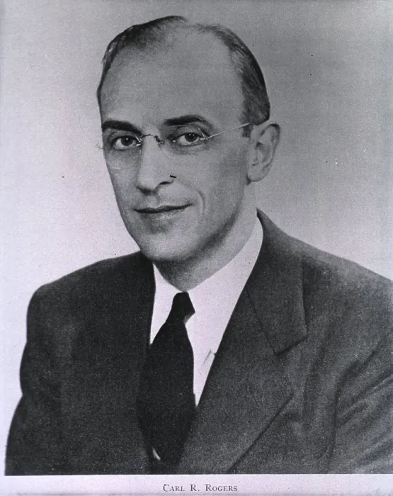 Framed Print : Carl Ransom Rogers, (1902-1987), American psychologist, advocated client-centered therapy