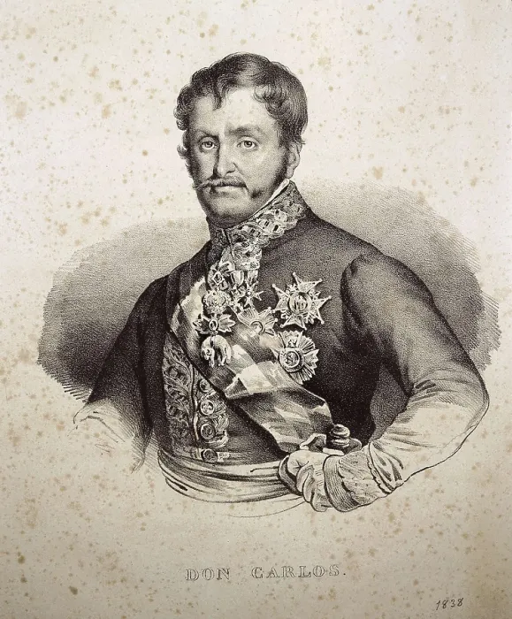 Framed Print : Carlos Maria Isidro de Borbon, conde de Molina (1788-1855). Litography. AISA / Everett Collection**US SALES ONLY** Framed Print : Carlos Maria Isidro de Borbon, conde de Molina (1788-1855). Litography. AISA / Everett Collection**US SALES ONLY**