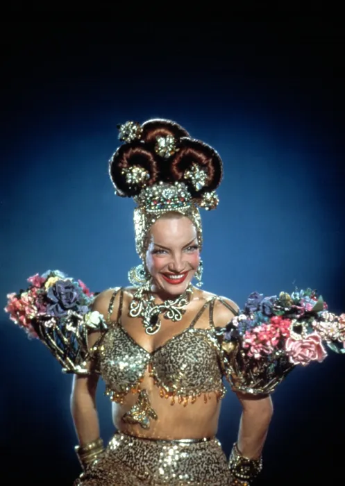 Framed Print : Carmen Miranda, ca. 1940s Framed Print : Carmen Miranda, ca. 1940s