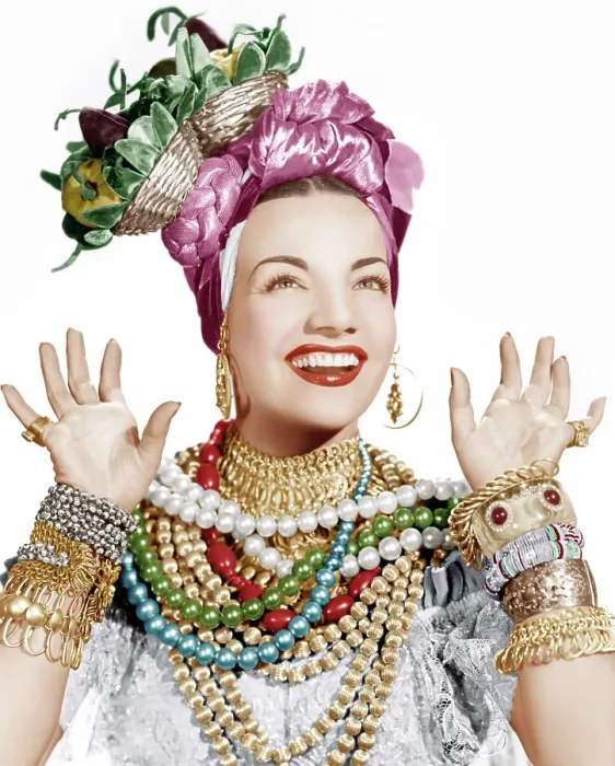 Framed Print : Carmen Miranda, ca. late 1940s