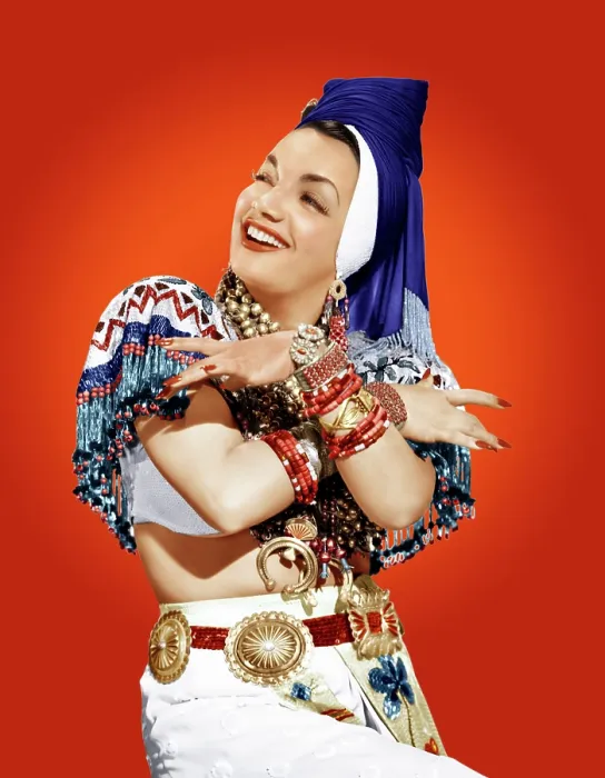 Framed Print : Carmen Miranda, ca. mid-1940s