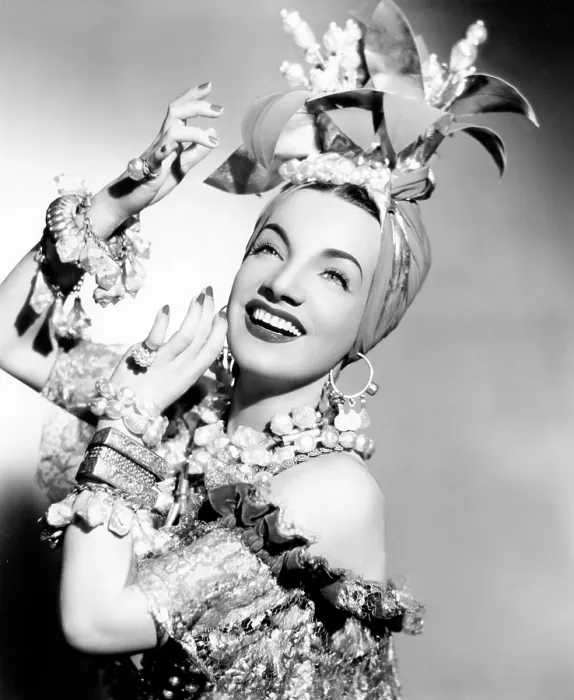 Framed Print : Carmen Miranda, early 1940s