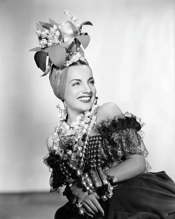 Framed Print : Carmen Miranda, early 1940s
