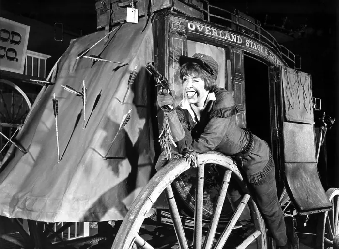 Framed Print : Carol Burnett stars in the title role of the 90-minute special CALAMITY JANE.. Courtesy: CSU Archives  /  Everett Collection