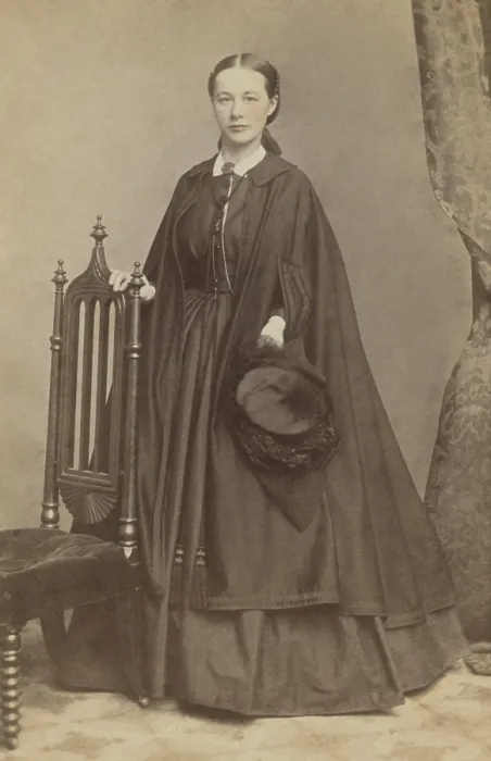 Framed Print : Caroline Carrie Nichols Lacy was a Union Army nurse during the US Civil War. She married Lt. George W. Lacy, assistant superintendent of Freedmens Camps, on April 1864
