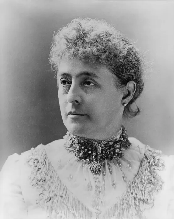 Framed Print : Caroline Scott Harrison, wife of Benjamin Harrison, 23rd President of the US, 1889