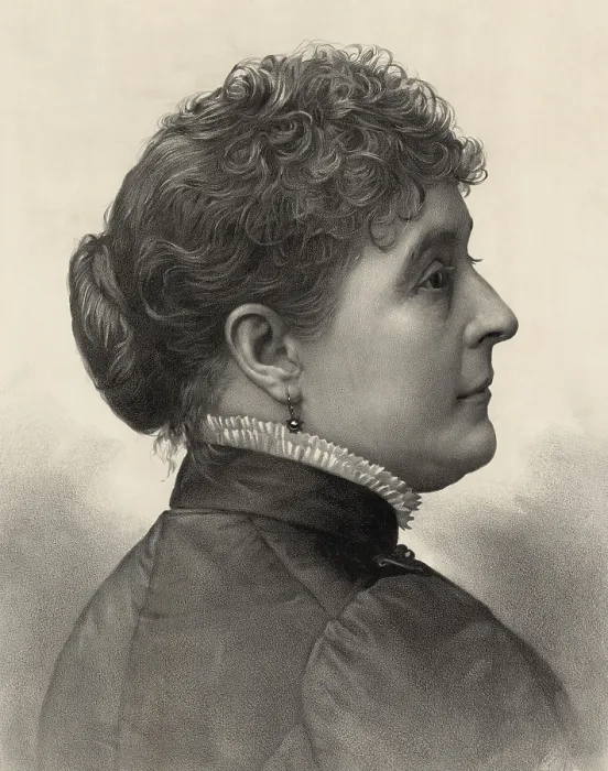 Framed Print : Caroline Scott Harrison, wife of Benjamin Harrison, 23rd President of the US, 1888 Framed Print : Caroline Scott Harrison, wife of Benjamin Harrison, 23rd President of the US, 1888