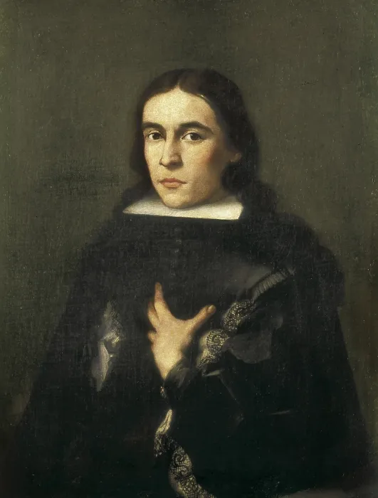 Framed Print : CARREnO DE MIRANDA, Juan (1614-1685). Don Fernando de Valenzuela, Marquis of Villasierra (named Duende de Palacio). c. 1660. Baroque art. Oil on canvas. SPAIN. Madrid