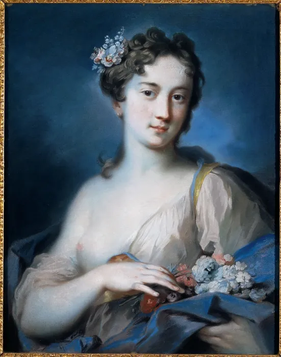 Framed Print : Carriera Rosalba, Allegory of Spring, 1726 - 1727, 18th Century, pastel on paper, Private collection (602630) Everett CollectionMondadori Portfolio**US SALES ONLY** Framed Print : Carriera Rosalba, Allegory of Spring, 1726 - 1727, 18th Century, pastel on paper, Private collection (602630) Everett CollectionMondadori Portfolio**US SALES ONLY**