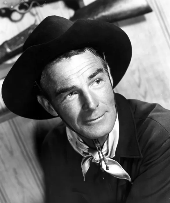 Framed Print : CARSON CITY, Randolph Scott, 1952