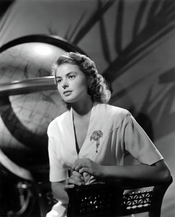 Framed Print : CASABLANCA, Ingrid Bergman, 1942