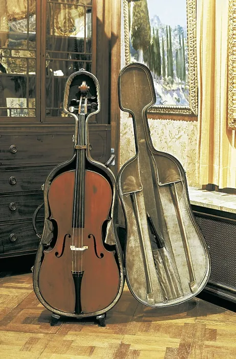 Framed Print : CASALS, Pau (1876-1973). Casals cello. SPAIN. El Vendrell. Pau Casals House Museum. AISA / Everett Collection**US SALES ONLY**