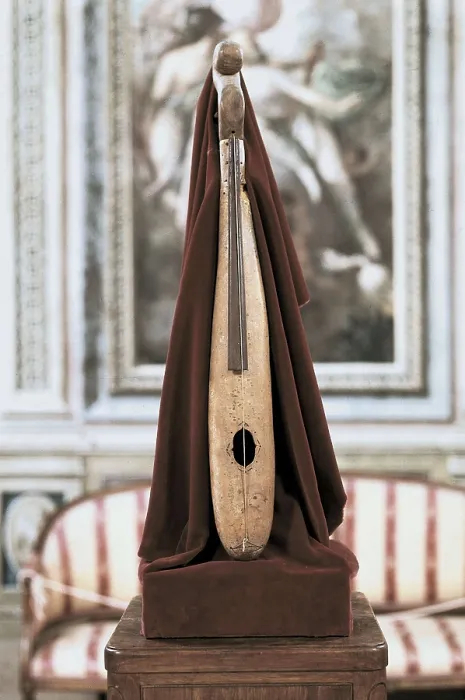 Framed Print : CASALS, Pau (1876-1973). String instrument executed by the father of Pau Casals when he was child. SPAIN. El Vendrell. Pau Casals House Museum Framed Print : CASALS, Pau (1876-1973). String instrument executed by the father of Pau Casals when he was child. SPAIN. El Vendrell. Pau Casals House Museum