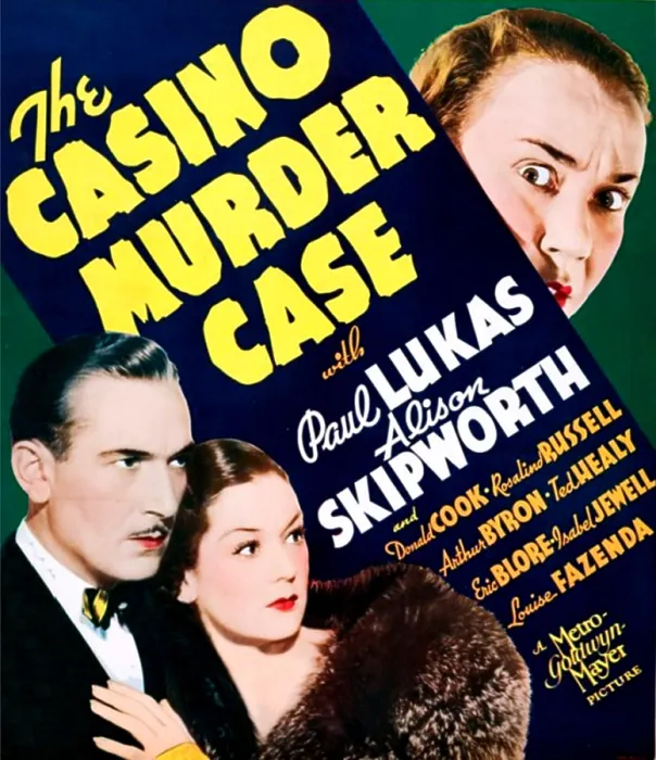 Framed Print : THE CASINO MURDER CASE, US poster art, bottom from left: Paul Lukas, Rosalind Russell, 1935 Framed Print : THE CASINO MURDER CASE, US poster art, bottom from left: Paul Lukas, Rosalind Russell, 1935