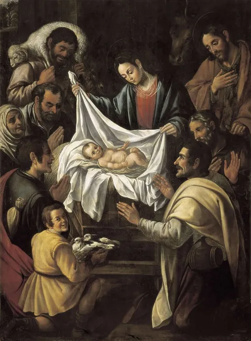 Framed Print : CASTILLO, Juan del (1584-1640). Adoration of the Shepherds. 1st half 17 c. Baroque art. Oil on canvas. SPAIN. Sevilla. Fine Arts Museum. AISA / Everett Collection**US SALES ONLY** Framed Print : CASTILLO, Juan del (1584-1640). Adoration of the Shepherds. 1st half 17 c. Baroque art. Oil on canvas. SPAIN. Sevilla. Fine Arts Museum. AISA / Everett Collection**US SALES ONLY**