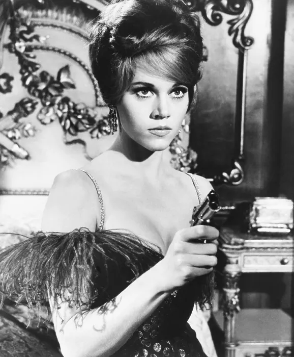 Framed Print : CAT BALLOU, Jane Fonda, 1965