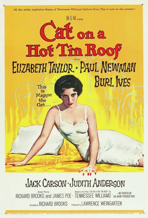 Framed Print : CAT ON A HOT TIN ROOF, Elizabeth Taylor, 1958 Framed Print : CAT ON A HOT TIN ROOF, Elizabeth Taylor, 1958