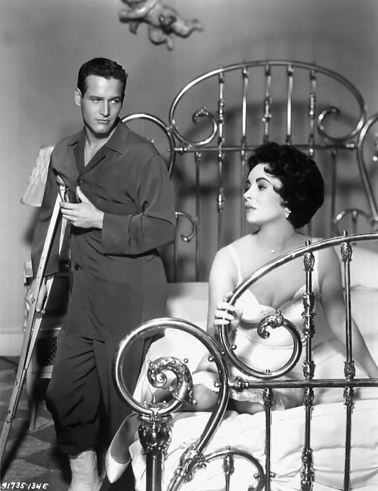 Framed Print : CAT ON A HOT TIN ROOF, Paul Newman, Elizabeth Taylor, 1958