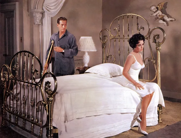 Framed Print : CAT ON A HOT TIN ROOF, Paul Newman, Elizabeth Taylor, 1958