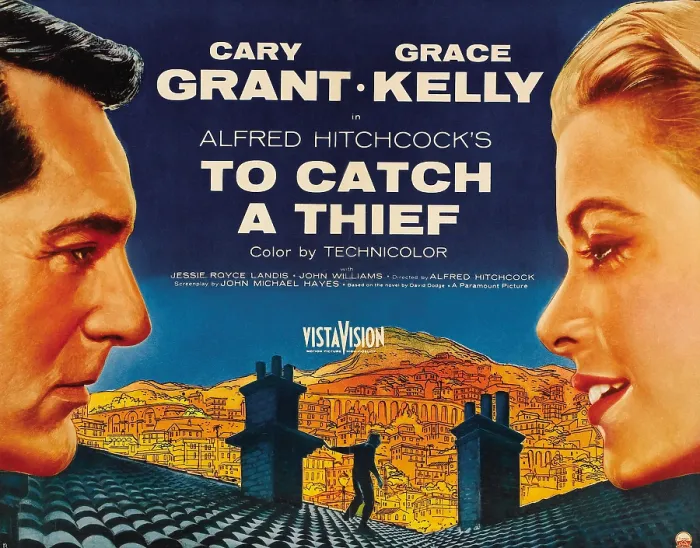 Framed Print : TO CATCH A THIEF, from left: Cary Grant, Grace Kelly, 1955 Framed Print : TO CATCH A THIEF, from left: Cary Grant, Grace Kelly, 1955