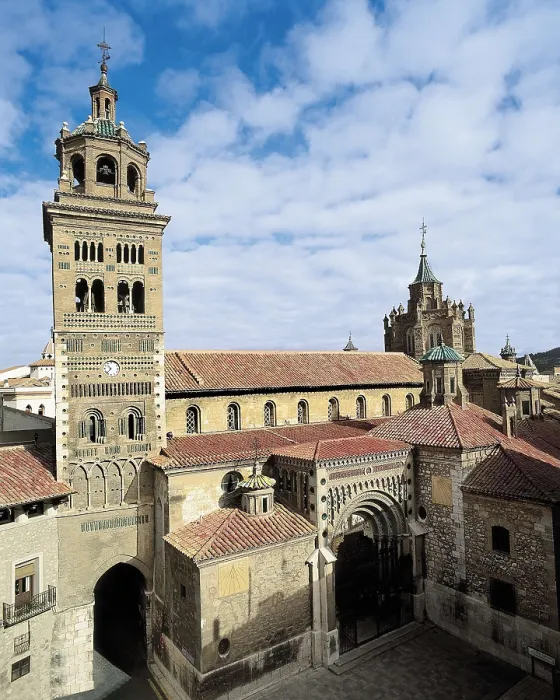 Framed Print : Cathedral of Santa Mara de Mediavilla. SPAIN. ARAGON. Teruel. Cathedral of Santa Mara de Mediavilla. Mudejar art. Architecture. AISA / Everett Collection**US SALES ONLY**
