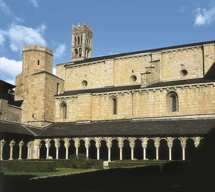 Framed Print : Cathedral of Santa Maria. 12th-13th c. SPAIN. CATALONIA. LLEIDA. La Seu d'Urgell. Cathedral. Cathedral of Santa Maria d'Urgell (romanesque 12th-13th c.). Outside Framed Print : Cathedral of Santa Maria. 12th-13th c. SPAIN. CATALONIA. LLEIDA. La Seu d'Urgell. Cathedral. Cathedral of Santa Maria d'Urgell (romanesque 12th-13th c.). Outside
